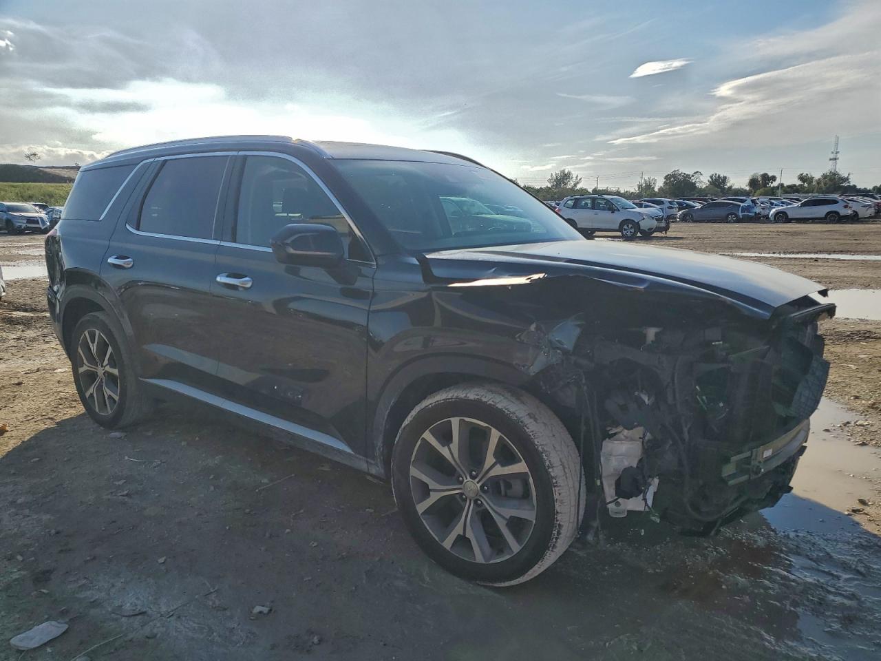 2022 Hyundai Palisade Sel VIN: KM8R34HE8NU376205 Lot: 97607655