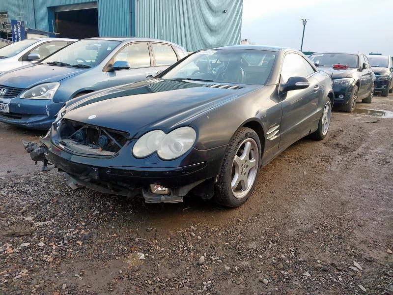2003 MERCEDES-BENZ SL SERIES SL 350 2DR TIP AUTO for sale at Copart ROCHFORD