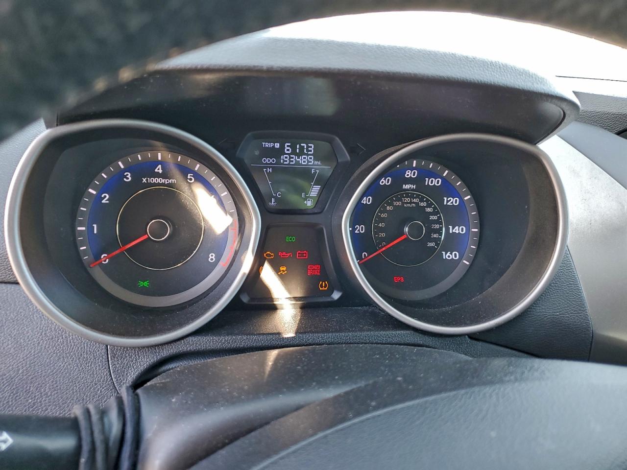 2012 Hyundai Elantra Gls VIN: KMHDH4AE1CU218324 Lot: 97189505