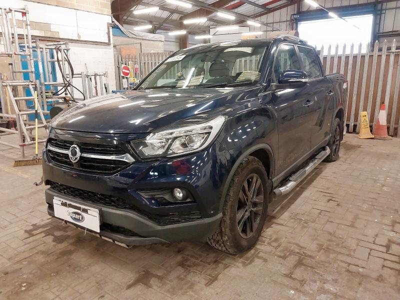 2019 SSANGYONG MUSSO DOUBLE CAB PICK UP SARACEN 4DR AUTO AWD for sale at Copart SANDWICH