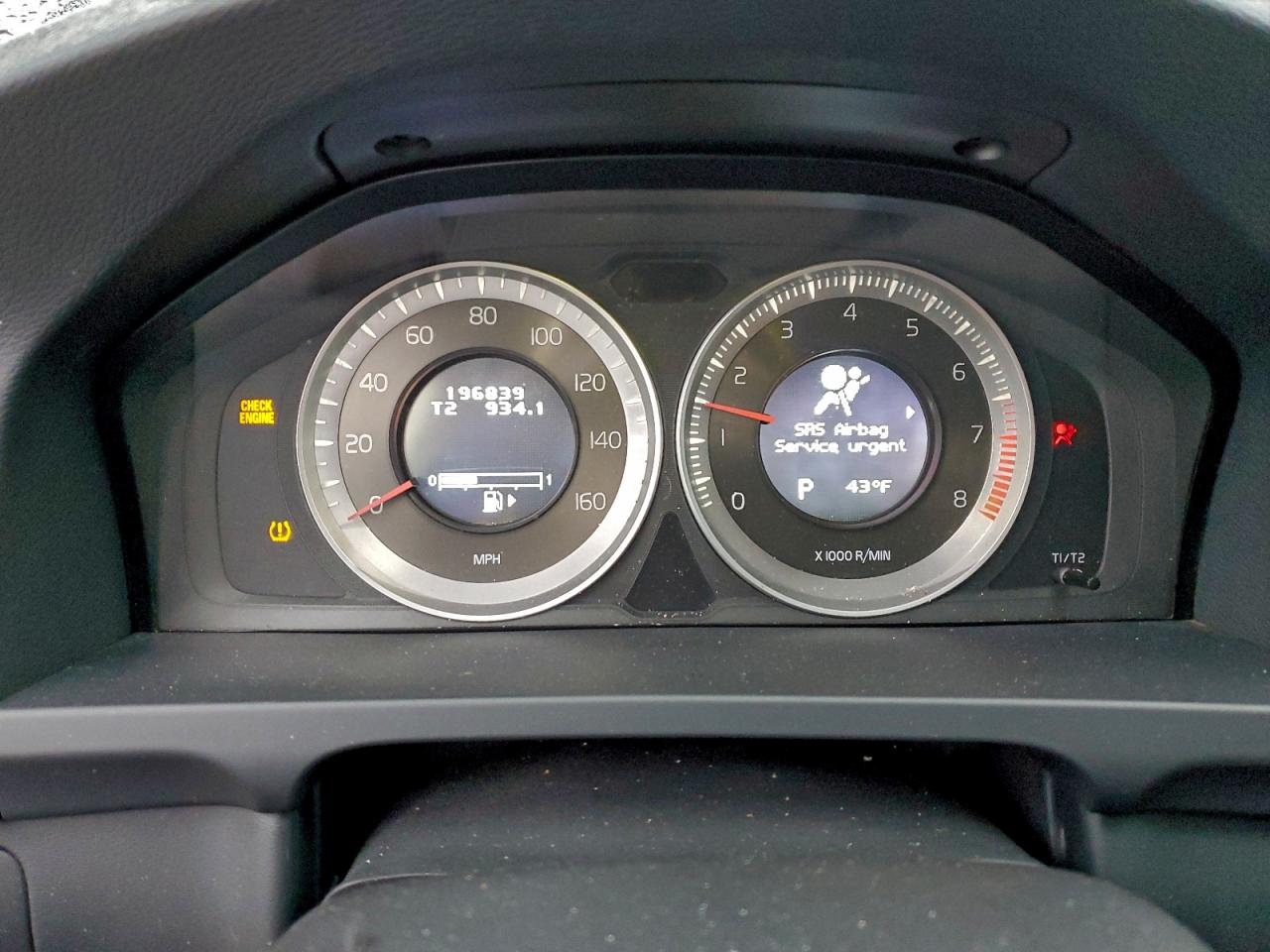 2012 Volvo S60 T5 VIN: YV1622FS6C2090072 Lot: 96087865