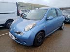 2008 NISSAN MICRA 1.2 ACENTA 3DR for sale at Copart NEWBURY