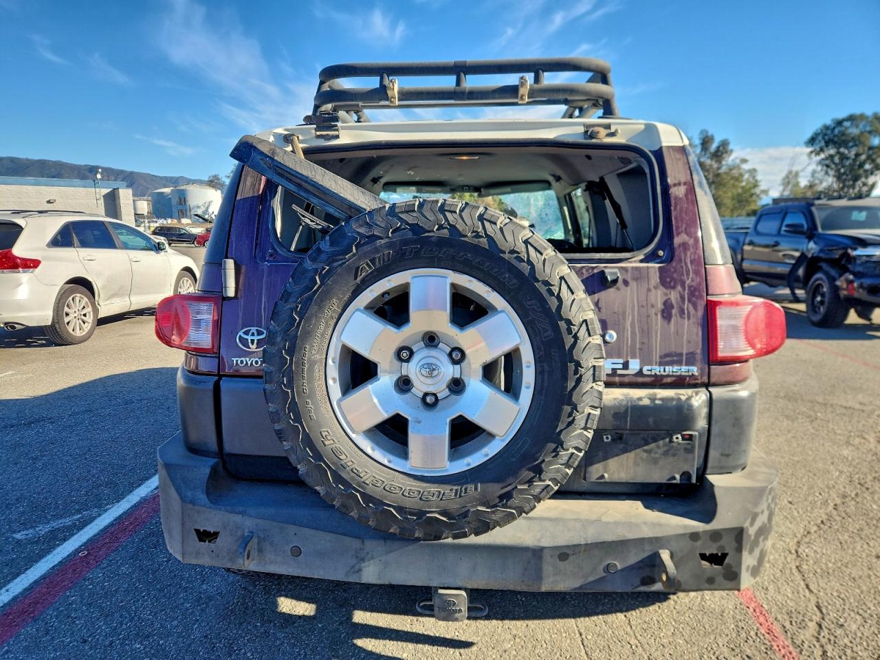 2007 Toyota Fj Cruiser VIN: JTEBU11F470083556 Lot: 95069325