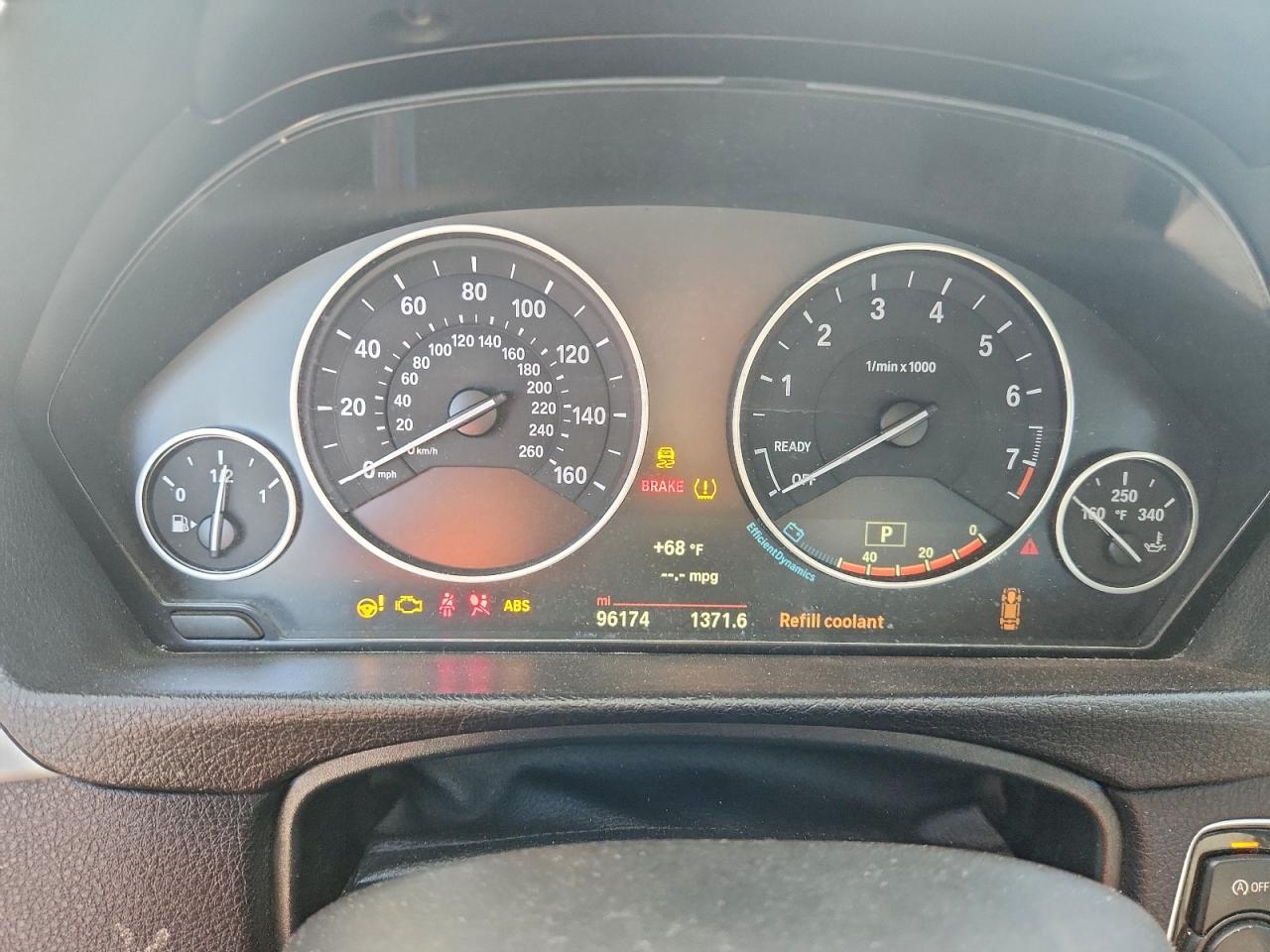 2016 BMW 320 I VIN: WBA8A9C5XGK617753 Lot: 94981365