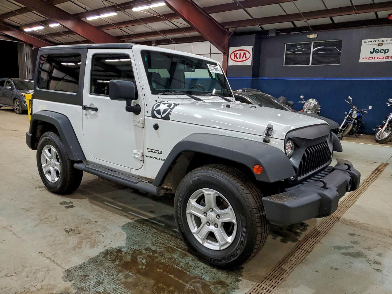 2014 Jeep Wrangler Sport VIN: 1C4AJWAG2EL128052 Lot: 97796645