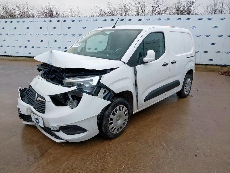 2021 VAUXHALL COMBO CARGO 2300 1.5 TURBO D 100PS H1 SPORTIVE VAN for sale at Copart CHESTER