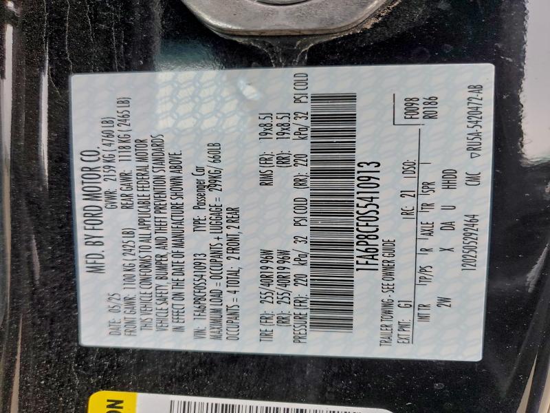 2025 FORD MUSTANG GT  