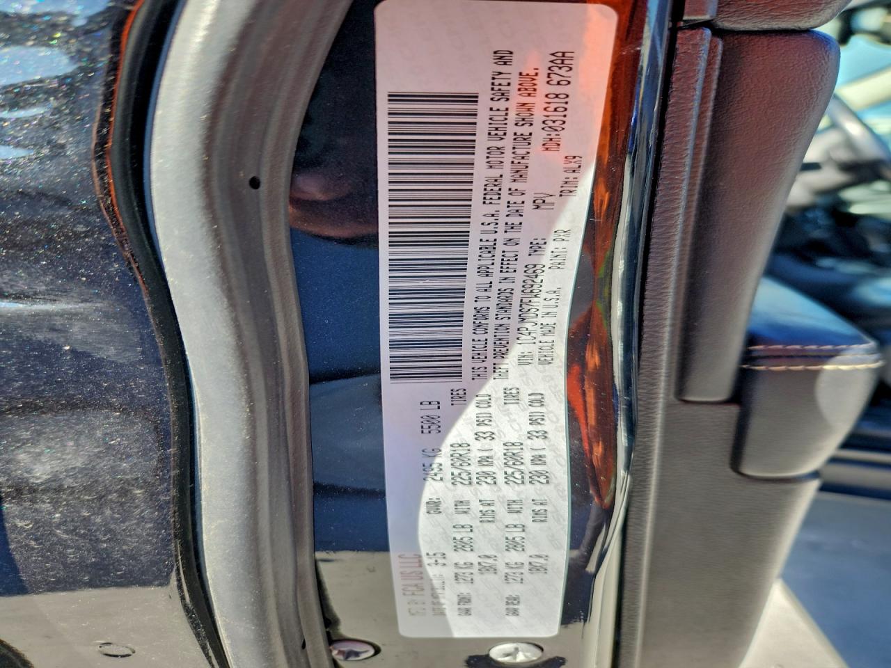 2015 Jeep Cherokee Limited VIN: 1C4PJMDS7FW692469 Lot: 96928805