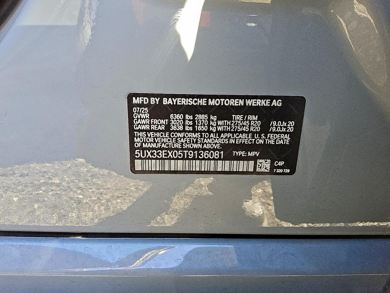 Фото: 5UX33EX05T9136081