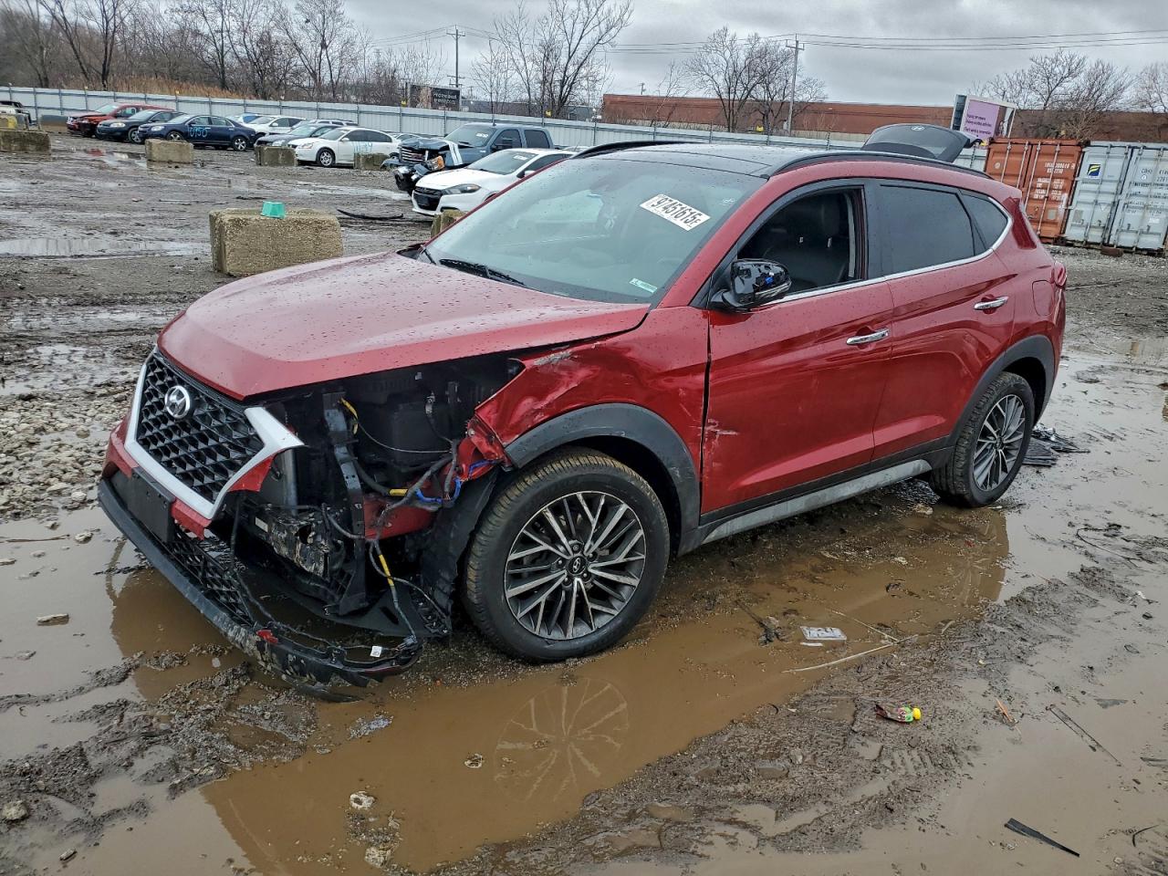 2021 Hyundai Tucson Limited VIN: KM8J3CAL3MU386252 Lot: 97451615