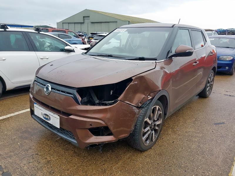 2015 SSANGYONG TIVOLI 1.6 D ELX 5DR AUTO for sale at Copart NEWBURY