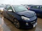 2013 VAUXHALL ADAM 1.2I JAM 3DR for sale at Copart PETERLEE