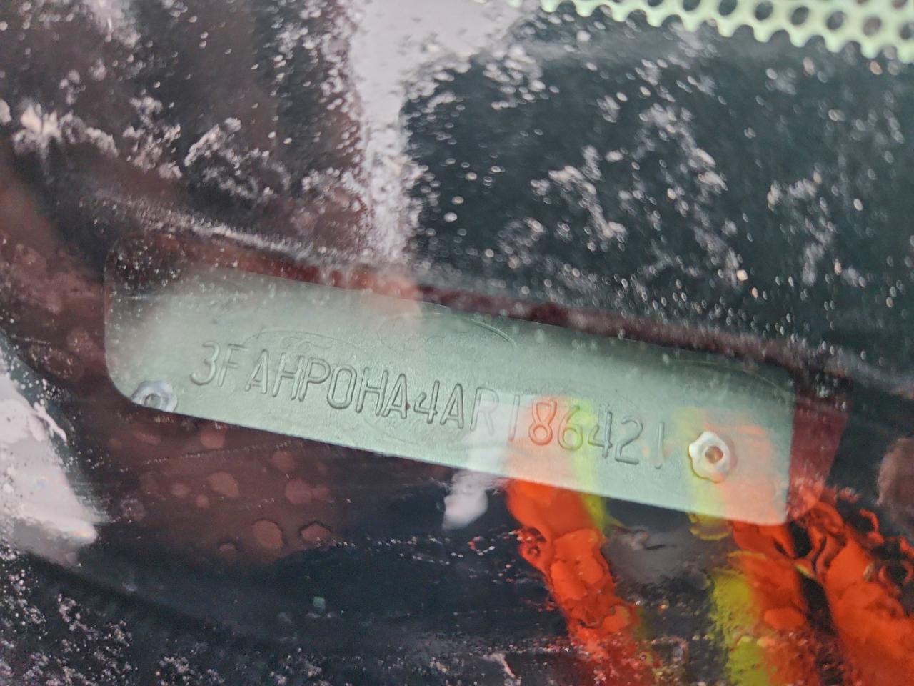 2010 Ford Fusion Se VIN: 3FAHP0HA4AR186421 Lot: 94794415