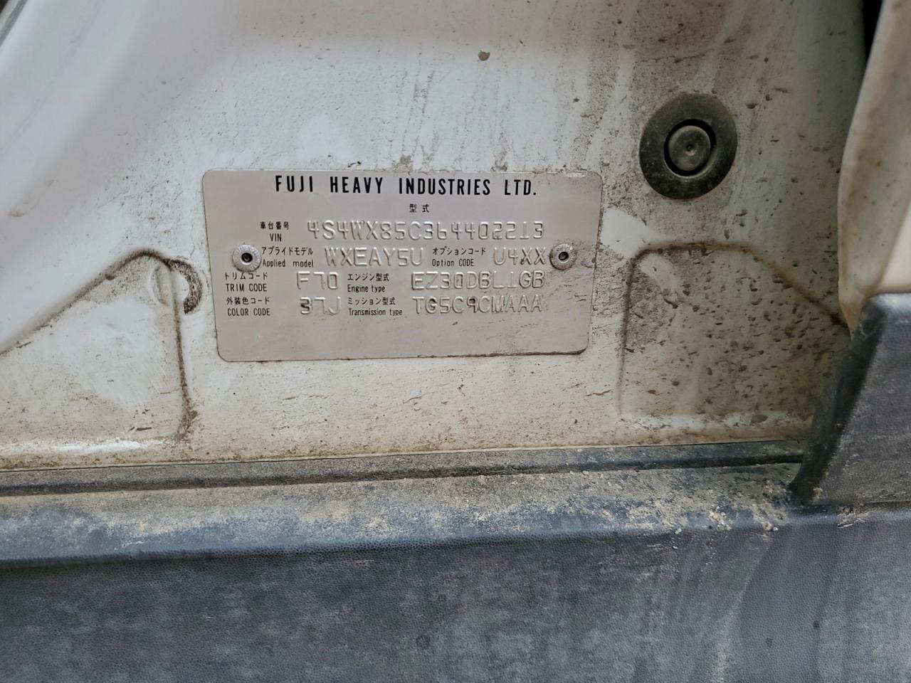 2006 Subaru B9 Tribeca 3.0 H6 VIN: 4S4WX85C364402213 Lot: 95685505