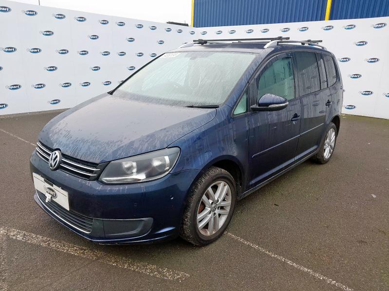 2015 VOLKSWAGEN TOURAN 1.6 TDI 105 BLUEMOTION TECH SE 5DR DSG for sale at Copart SANDTOFT