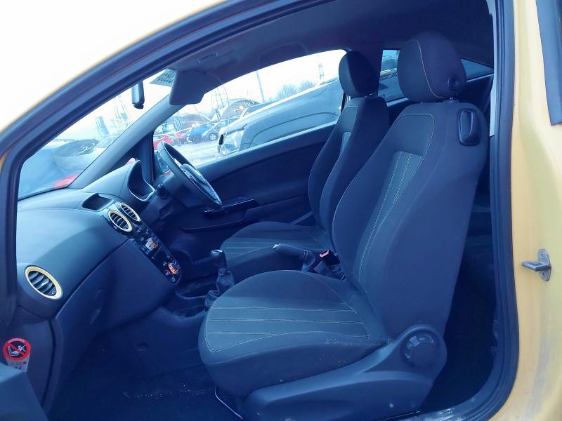 2012 VAUXHALL CORSA 1.2 LIMITED EDITION 3DR