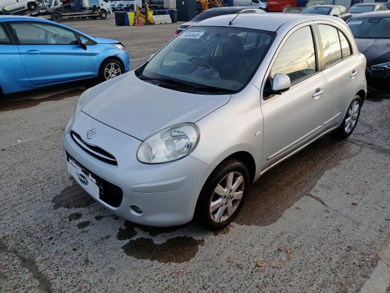 2011 NISSAN MICRA 1.2 ACENTA 5DR CVT for sale at Copart SANDWICH