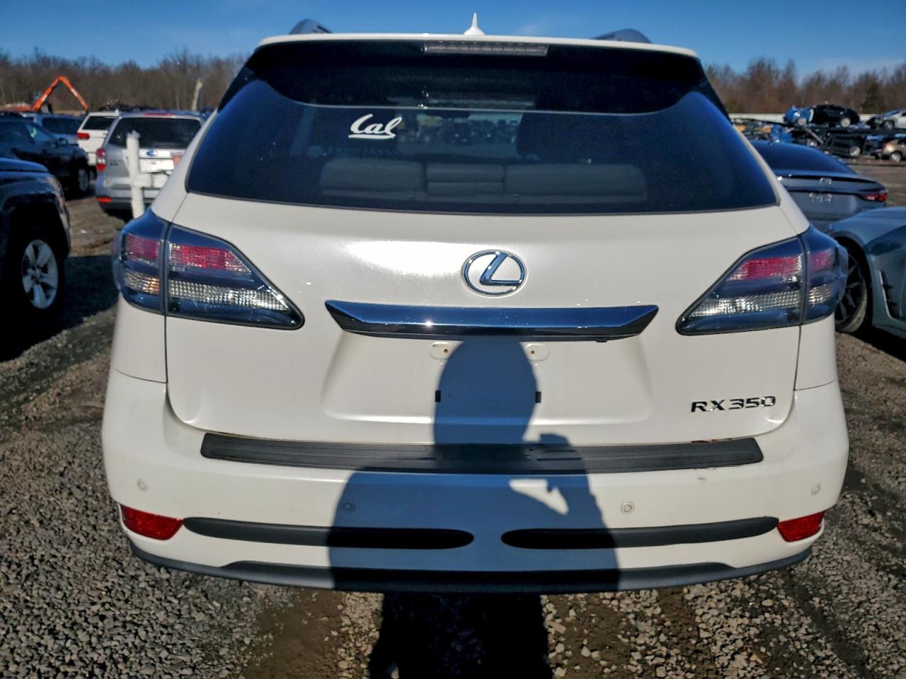 2012 Lexus Rx 350 VIN: 2T2BK1BA0CC143356 Lot: 95175945