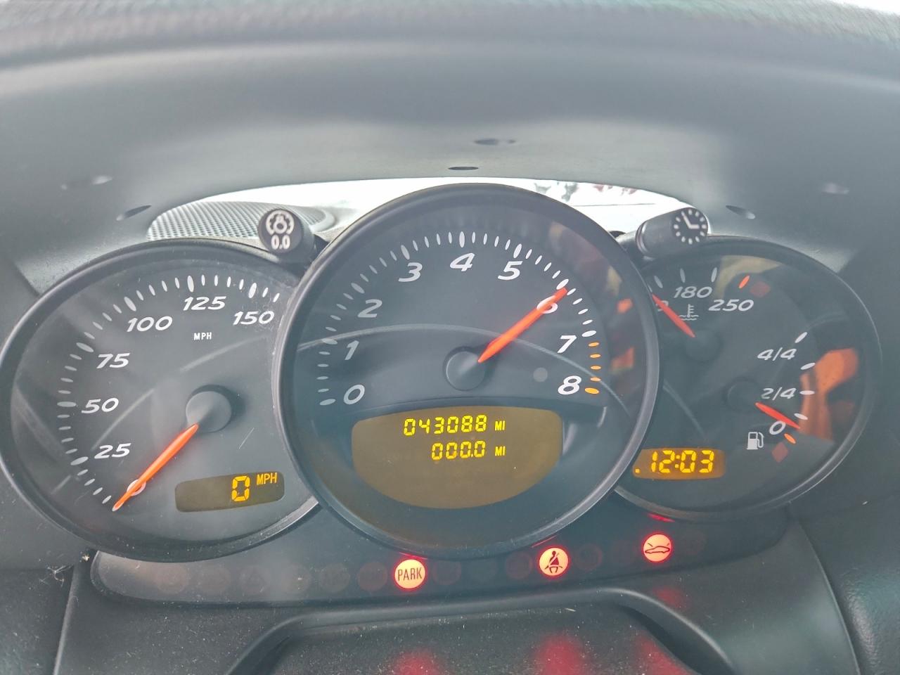 2002 Porsche Boxster VIN: WP0CA29872U624713 Lot: 93739895