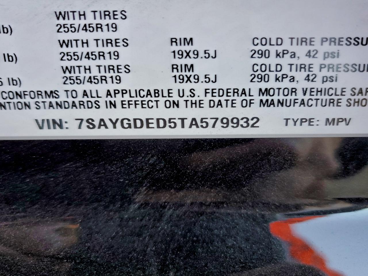 2026 Tesla Model Y VIN: 7SAYGDED5TA579932 Lot: 96185865