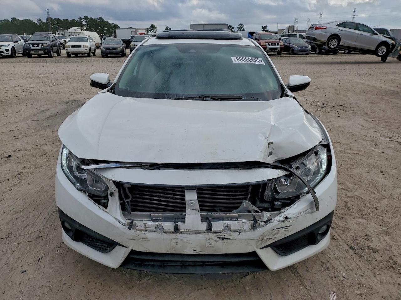 2017 Honda Civic Ex VIN: 19XFC1F40HE030197 Lot: 98080695