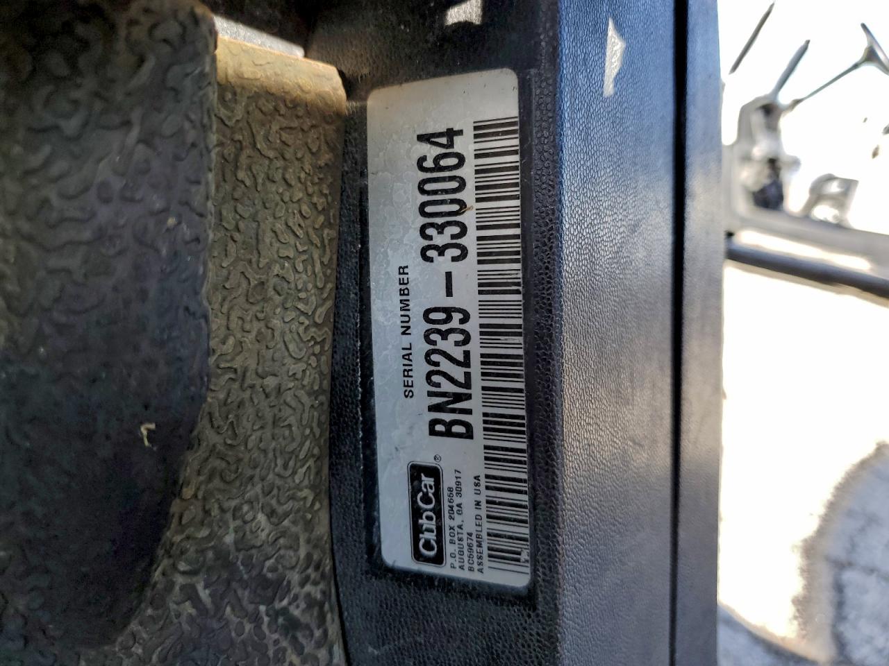 2022 Club Car Tempo Fla VIN: BN2239330064 Lot: 95170875