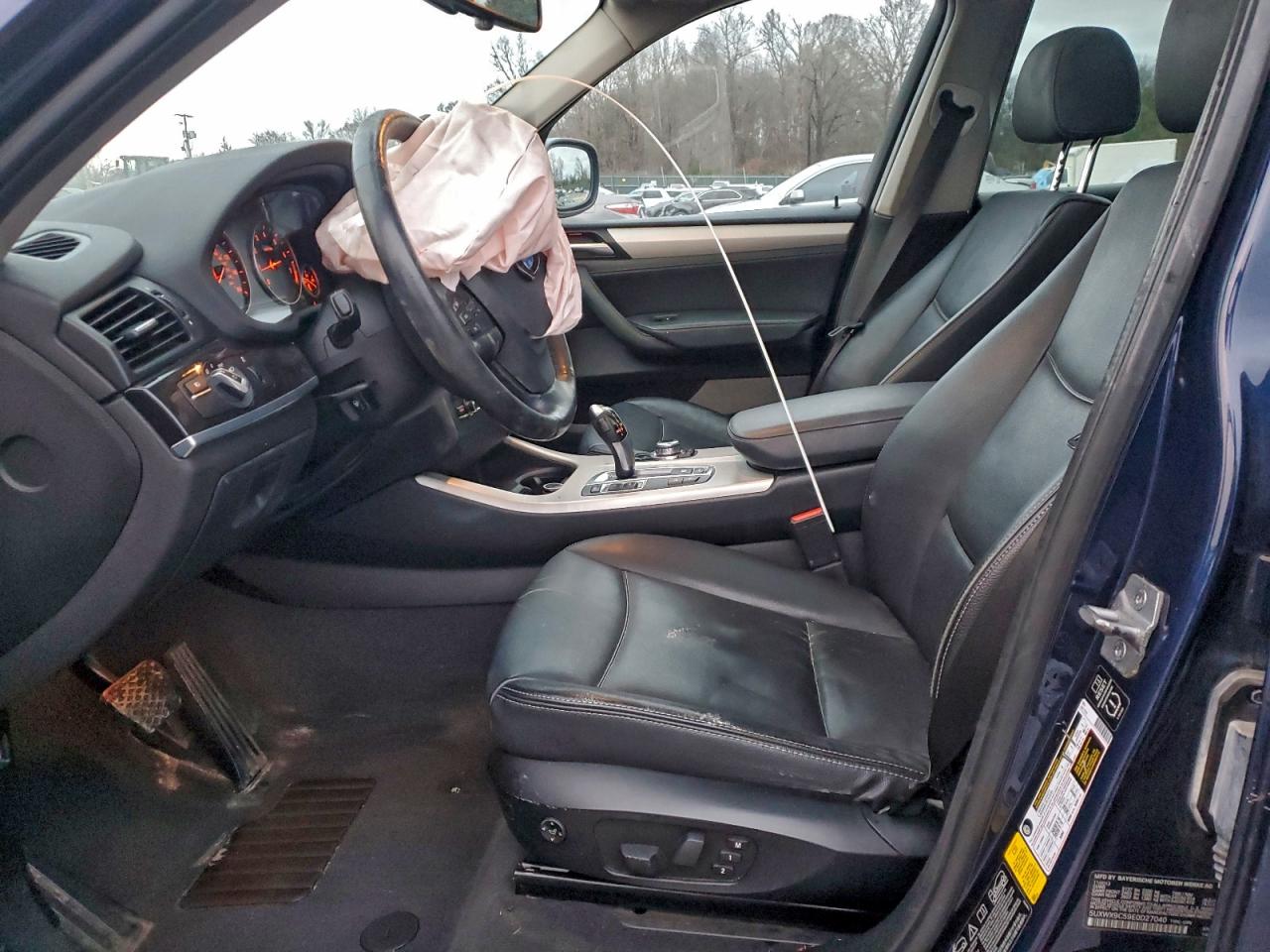 2014 BMW X3 xDrive28I VIN: 5UXWX9C59E0D27040 Lot: 94600415