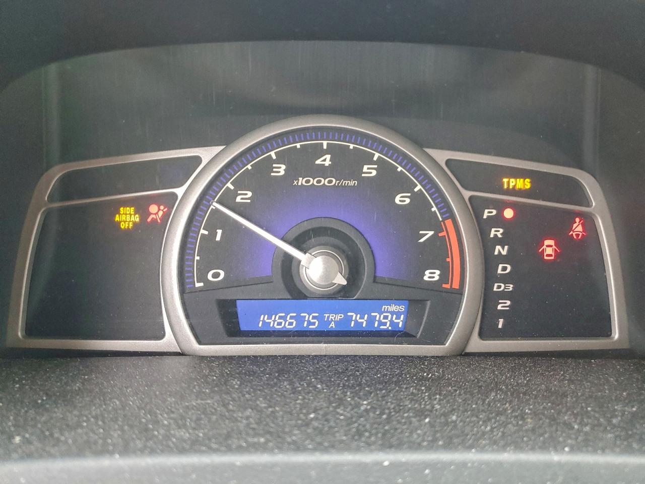 2009 Honda Civic Lx VIN: 19XFA165X9E013889 Lot: 97179025