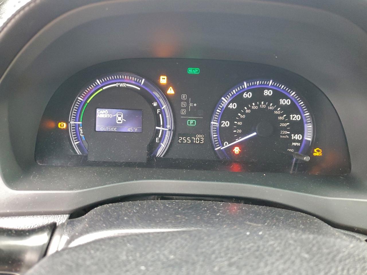 2010 Lexus Hs 250H VIN: JTHBB1BA8A2033539 Lot: 96130055