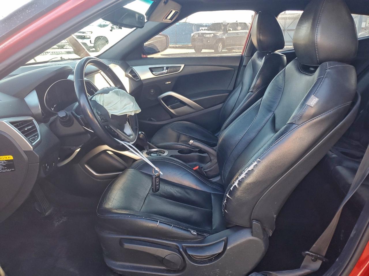 2017 Hyundai Veloster VIN: KMHTC6AD4HU322181 Lot: 95579535