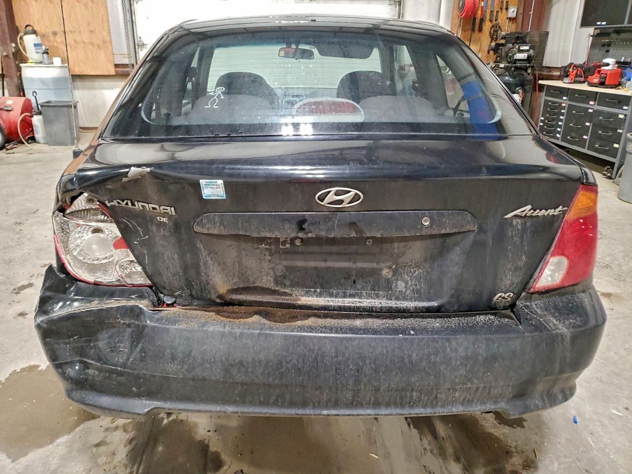 2006 Hyundai Accent Gt VIN: KMHCG35CX6U357938 Lot: 94784225