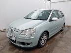 2009 VOLKSWAGEN POLO 1.4 BLUEMOTION 2 TDI 80 5DR for sale at Copart GLOUCESTER