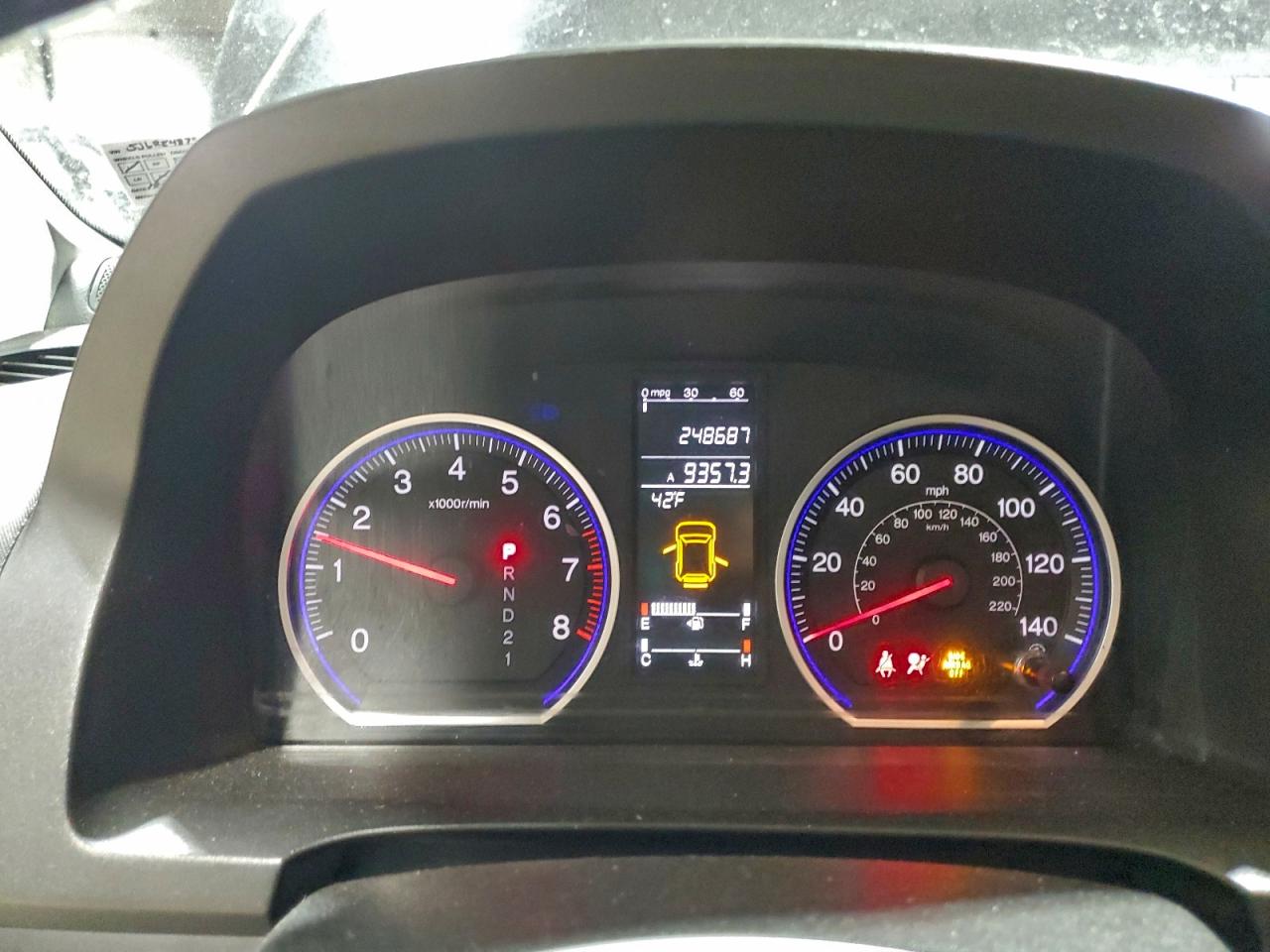 2008 Honda Cr-V Exl VIN: 5J6RE48798L010399 Lot: 96374535