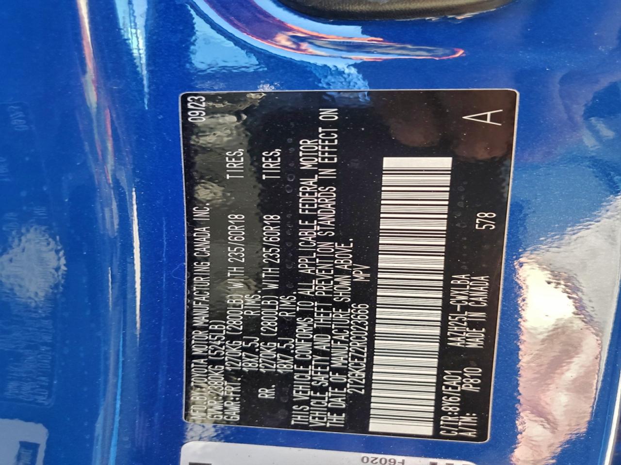 2024 Lexus Nx 350H Base VIN: 2T2GKCEZ2RC023666 Lot: 96362005