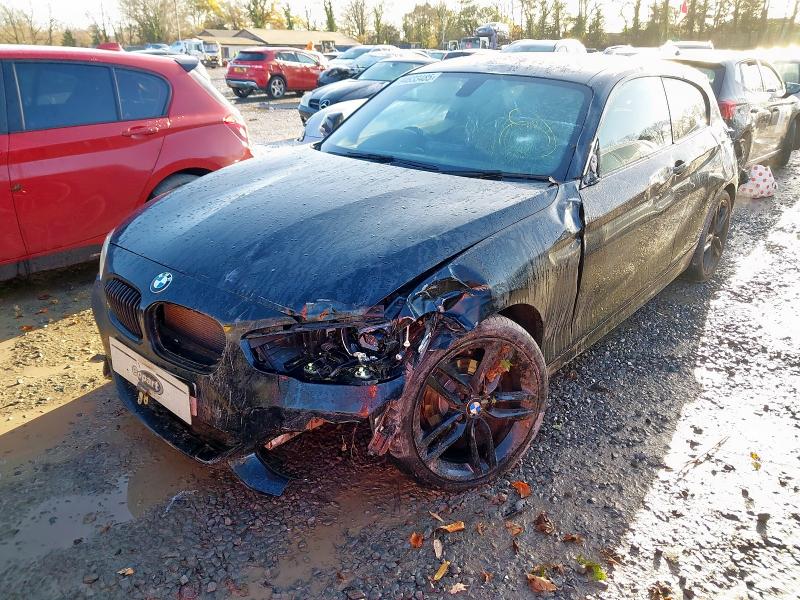 2015 BMW 1 SERIES 118D M SPORT 3DR STEP AUTO for sale at Copart WOLVERHAMPTON