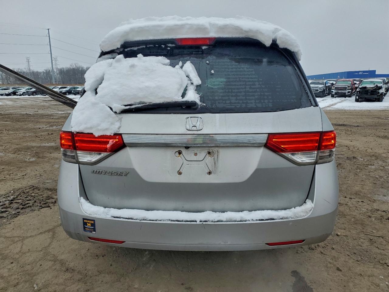 2014 Honda Odyssey Exl VIN: 5FNRL5H69EB071968 Lot: 95151595