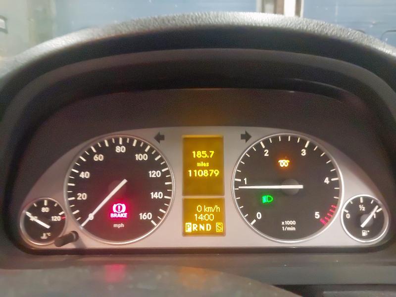 2008 MERCEDES-BENZ B CLASS B200 CDI SE 5DR TIP AUTO