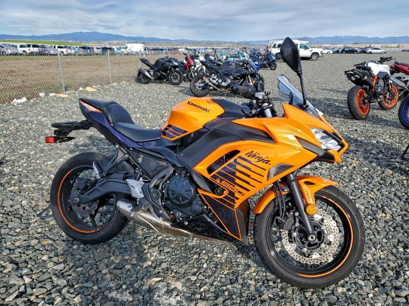 2023 KAWASAKI EX650 P   for sale at Copart CA - NAPA