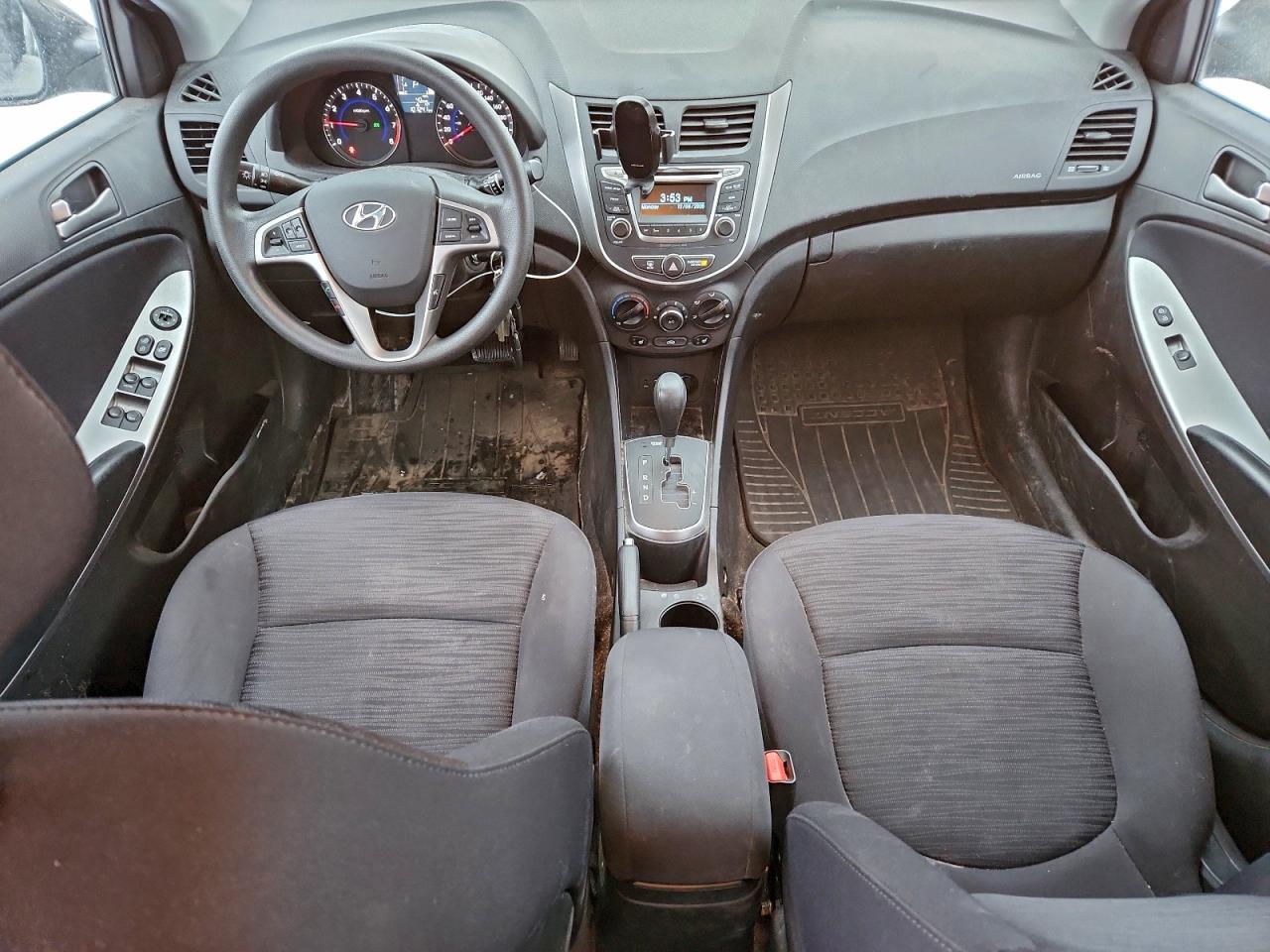 2017 Hyundai Accent Se VIN: KMHCT5AE0HU361532 Lot: 96394515