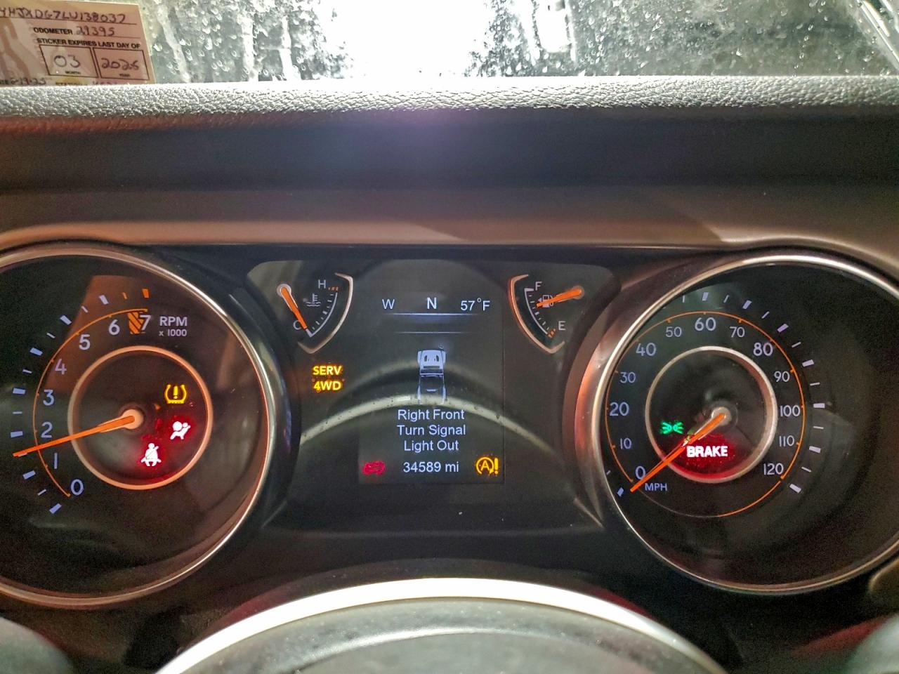 2020 Jeep Wrangler Unlimited Sport VIN: 1C4HJXDG7LW138037 Lot: 95316135