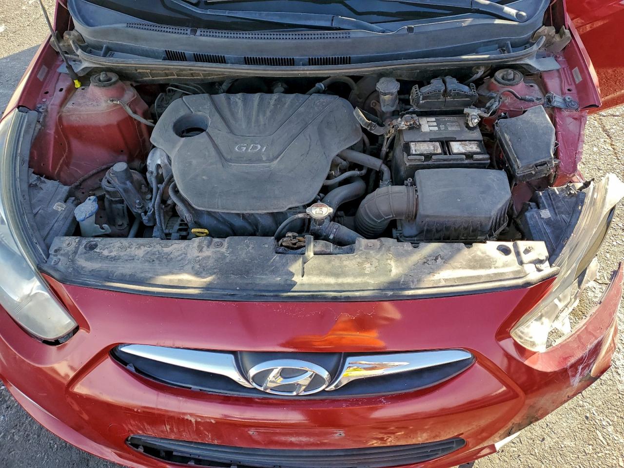 2013 Hyundai Accent Gls VIN: KMHCU4AE8DU289724 Lot: 97816605