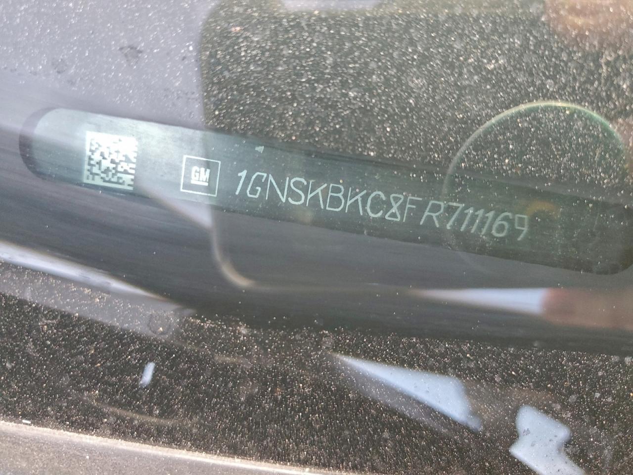 2015 Chevrolet Tahoe K1500 Lt VIN: 1GNSKBKC8FR711169 Lot: 95572785