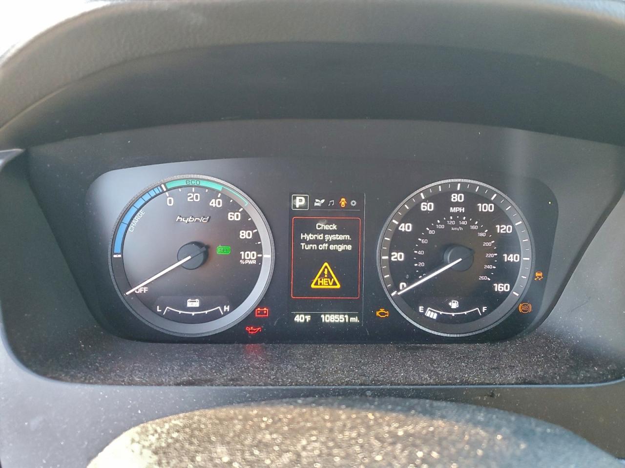 2016 Hyundai Sonata Hybrid VIN: KMHE24L1XGA036208 Lot: 96333965