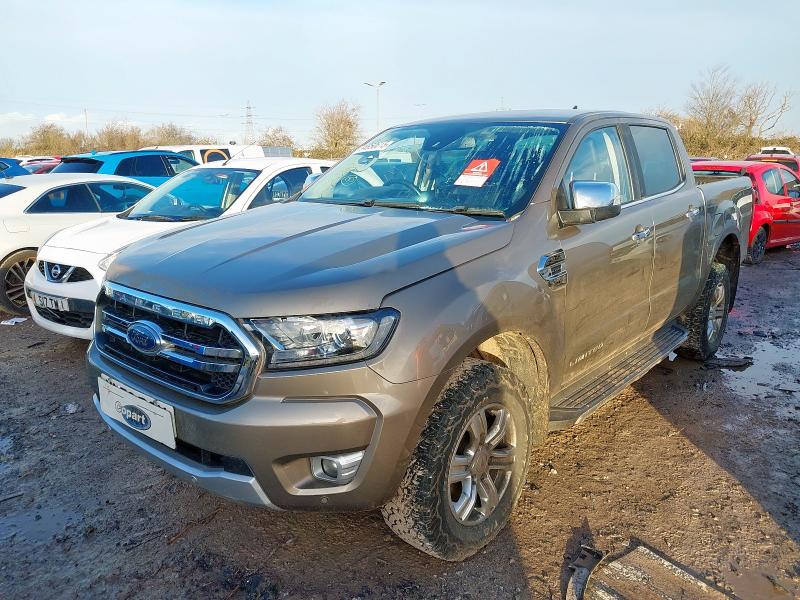 2020 FORD RANGER PICK UP DOUBLE CAB LIMITED 1 2.0 ECOBLUE 170 AUTO for sale at Copart BRISTOL