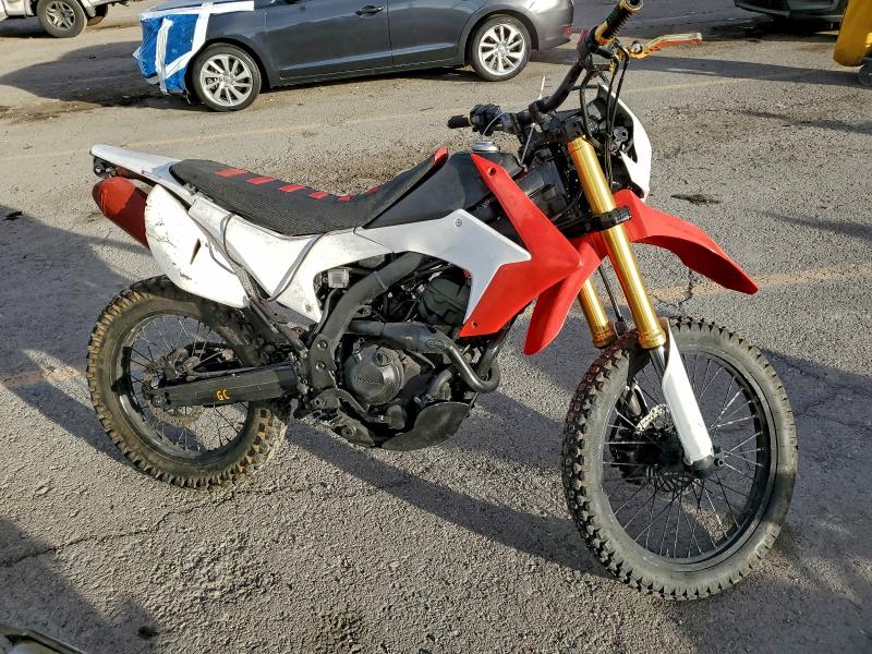 2015 HONDA CRF250 L   for sale at Copart NV - LAS VEGAS