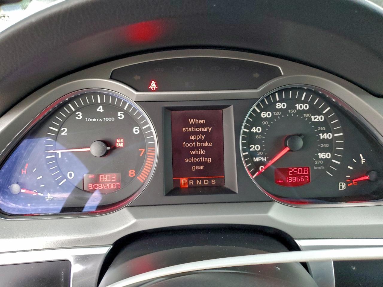 2008 Audi A6 4.2 Quattro VIN: WAUDV74F38N074261 Lot: 97152465