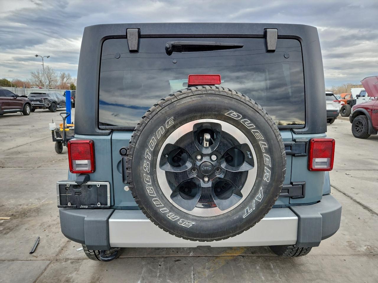 2015 Jeep Wrangler Unlimited Sahara VIN: 1C4BJWEG8FL734908 Lot: 95927695