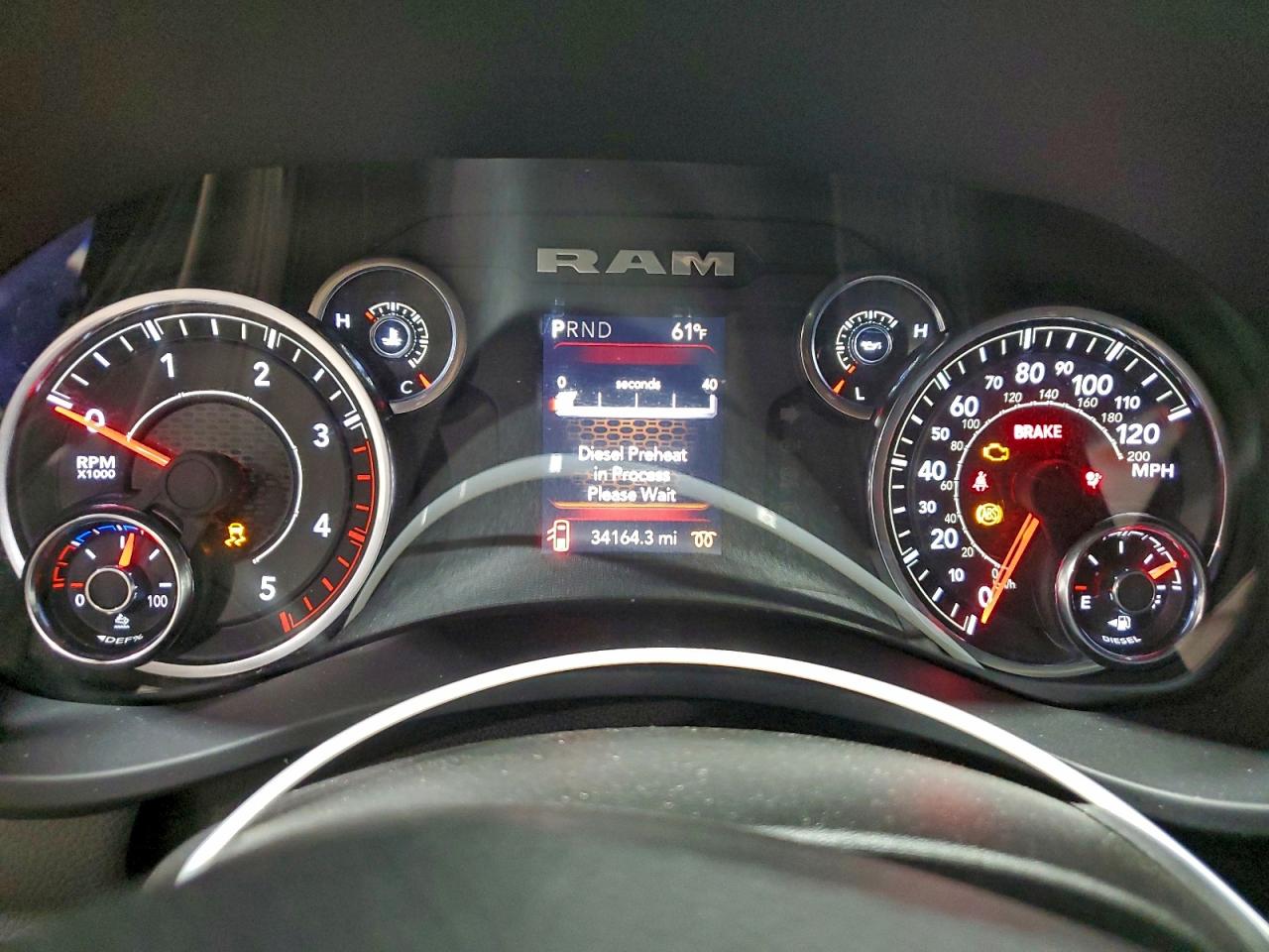 2024 Ram 2500 Big Horn VIN: 3C6UR5JLXRG337515 Lot: 96609065