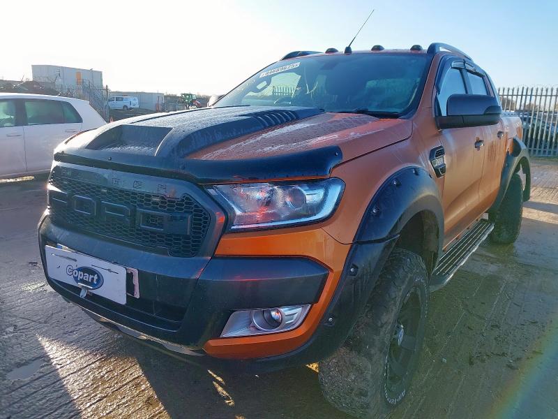 2016 FORD RANGER PICK UP DOUBLE CAB WILDTRAK 3.2 TDCI 200 AUTO for sale at Copart YORK