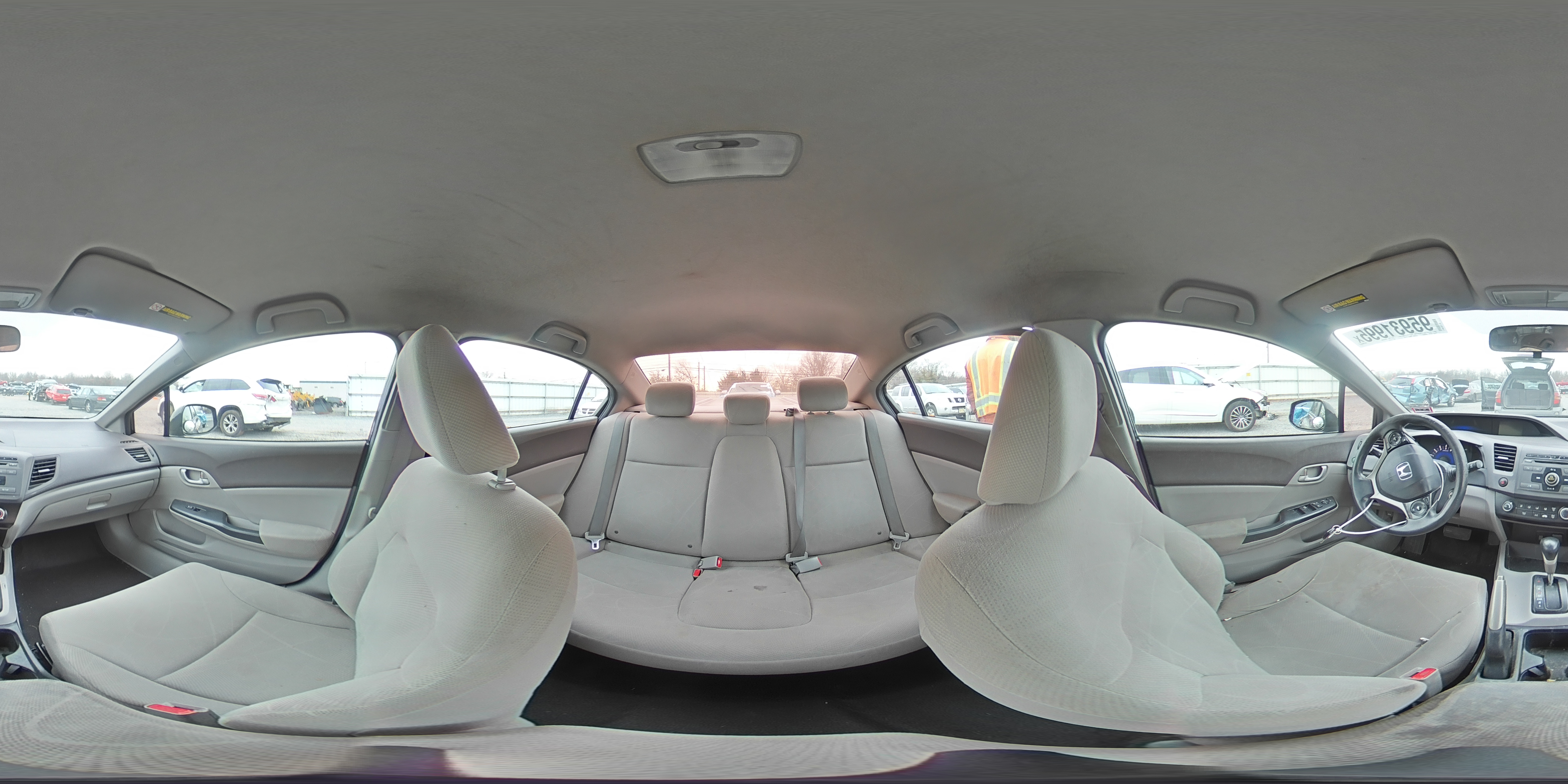 2012 Honda Civic Lx VIN: 19XFB2F58CE373169 Lot: 95931995